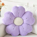 Cute Daisy Flower Plush Throw Pillow, Soft Faux Fur Cushion, Suitable For Sofa, Bedroom And Living Room, Perfect For Christmas And New Year Home Decor, Also An Excellent Christmas Gift For Family And Friends
