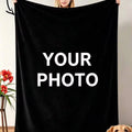 Customized Photo Flannel Blankets,Allowing You To Choose Your Own Photos(Including Wedding Couples,Families,Pets,Friends,Etc.)Or Any Photos.The Soft Flannel Blanket Is Made With Digital Printing Technology And Can Be Hand-Washed Or Machine-Washed.